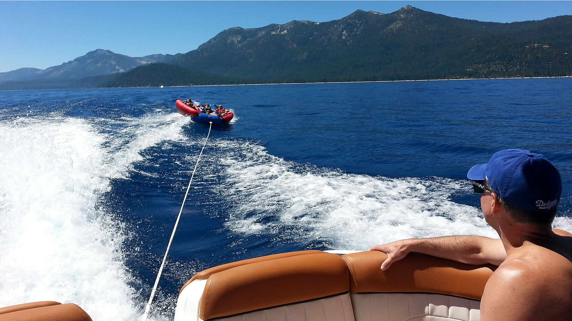 Lake Tahoe Watersport Rental Boat